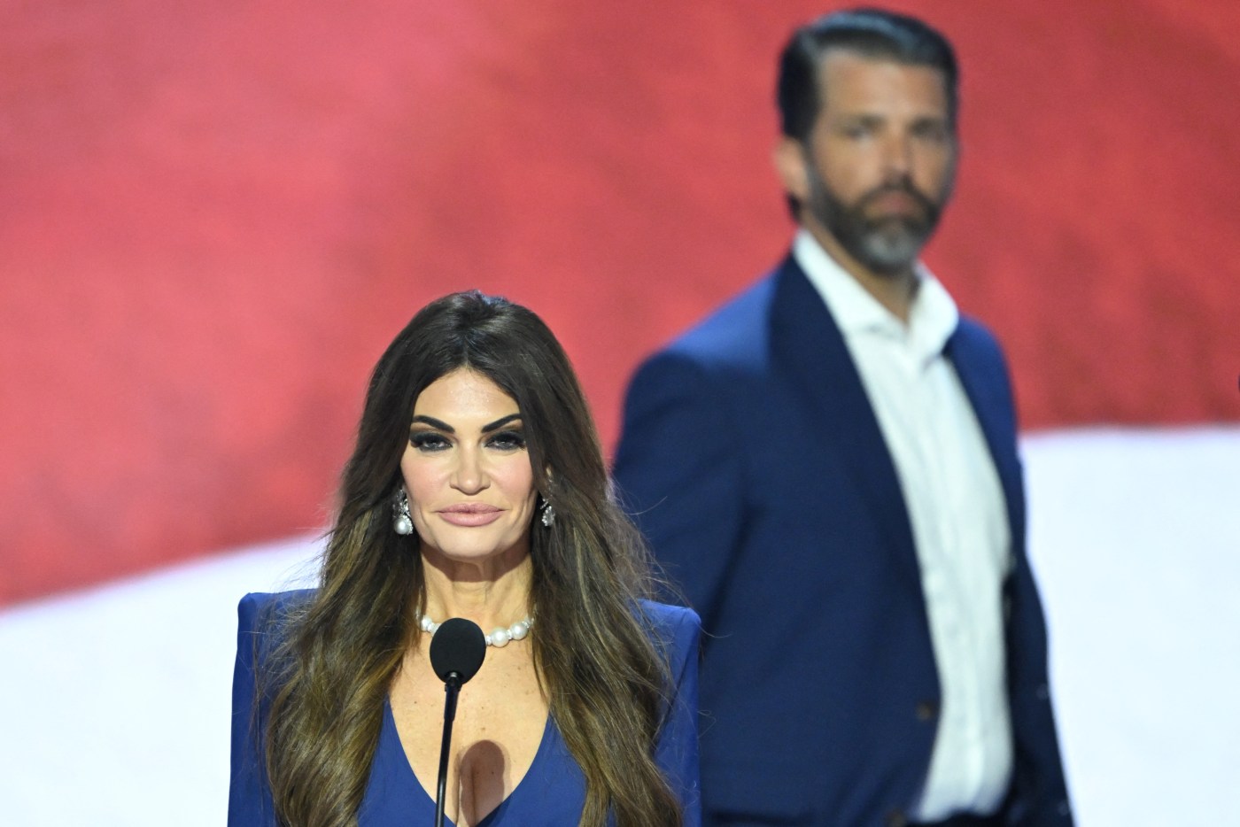 How Trump Jr. stepped up from Kimberly Guilfoyle’s ‘Mar-a-Lago face’