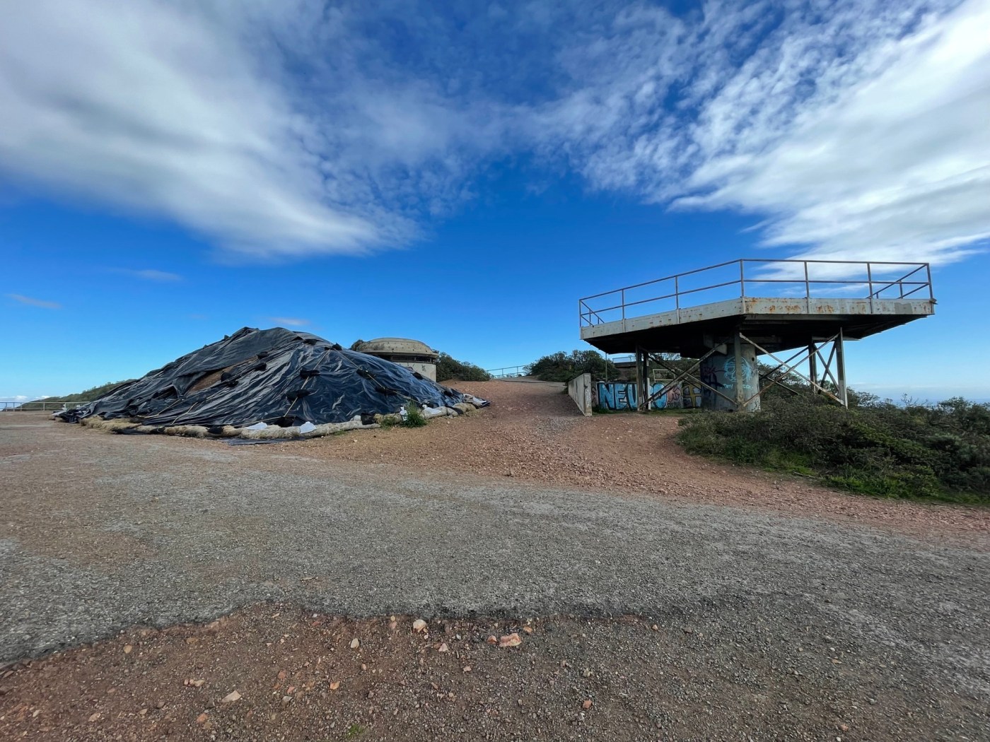 Historic Bay Area military site vandalized with hate speech and hazardous chemicals
