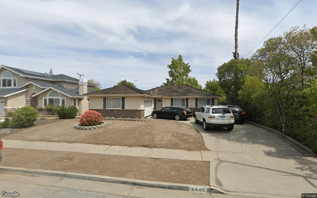 Sale closed in San Jose: $2.2 million for a three-bedroom home
